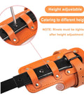 Close-up of adjustable spike mechanism on Tree Climbing Gear Set With Adjustable Spikes And Ergonomic Foot Design For Logging And Forestry.