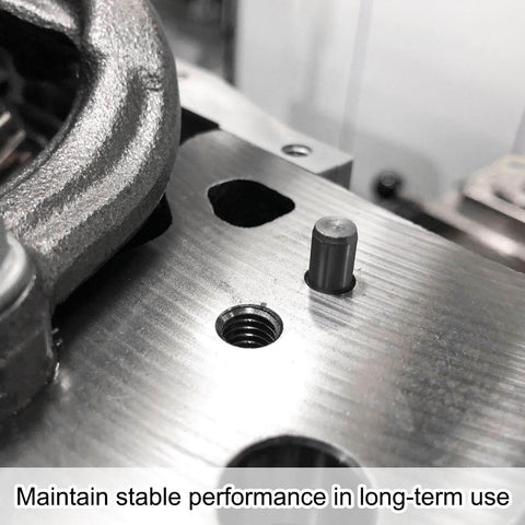 20 Pack 3 x 28 mm Dowel Pins, 316 Stainless Steel Shelf Support Pins For Metal Machinery And Wood Projects, shown installed