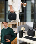 Straight Up Badass Desktop External Hard Drive Case Knockout Shell Cover For Seagate Expansion And Wd Elements My Book EasyStore Heavy Duty Anti Scratch Armor held by a man.
