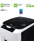 Pro Grade Auto Feed Micro Cut Paper Shredder With 200 Sheet Capacity 60 Minute Run Time High Security P5 120 Volt Jam Resistant