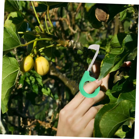 Pro Grade Grafting Ring Cutter Tool Set 2 Pack Fine Edged Trimmers for Gardening and Fruit Trees Quick Ring Stripping Neat Cuts and Minimal Bark Damage Ideal for Home Gardeners. Green ring cutter trimming fruit tree bark