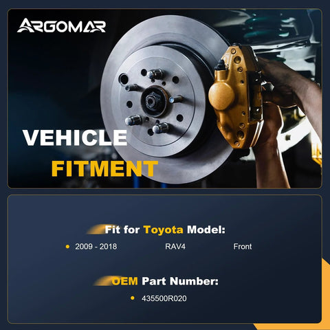 Front Wheel Bearing And Hub Assembly 2 Pack Ready To Roll Fits Toyota Rav4 2006 2012 3 5L V6 Rav4 2013 2018 Mirai 2016 2020