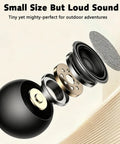 Exploded view of Pocket Sized Bluetooth Speaker With Deep Bass And Crisp Highs, 5W Stereo Sound, True Wireless Stereo Pairing.