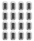 Top Tier MERRYHAPY 16 Piece Acorn Style ATV Wheel Nut Kit For Quad Dirt Bike Trailers With Heavy Duty Metal Construction Ensuring Ultimate Durability And Super Easy Installation For Your Off Road Adventures. 16 silver acorn wheel nuts, metal, for ATV and trailer use