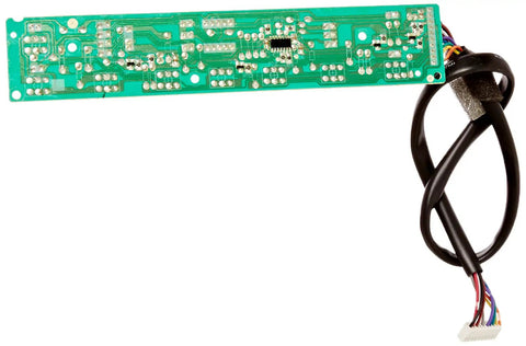 Replacement Main Control Board For Air Conditioners 5304476177, rear view showing circuitry and attached wiring for Frigidaire units.