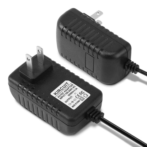 Smooth Replacement AC DC Wall Adapter Compatible With Dremel 2050 Rotary Tool Charger showing a black AC adapter with prongs and cable.