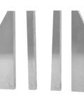 Front view of WEN 10412 12-piece steel angle gauge block set with case