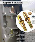 Door Hinge Pin And Bushing Repair Kit For 1999 Through 2007 Chevy Avalanche Silverado Suburban Tahoe GMC Sierra Yukon Escalade