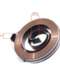Three Pack Drill Press Return Spring Set For Quill And Feed Return Pro Grade Heavy Duty 1.65 Inch Outer Diameter, coiled steel spring