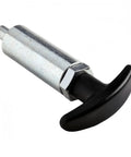 Heavy Duty Spring Loaded Pull Pin With Easy Grip Handle, 1/2 inch steel pop pin latch for quick release.