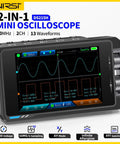 2-In-1 Handheld Oscilloscope With DDS Signal Generator, 50 MHz Bandwidth, 2 Channels, Portable 250 MS/s Sampling