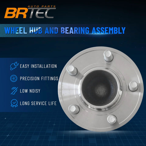 Front Wheel Hub And Bearing Assembly 513325 Compatible With Dodge Challenger 2012 To 2023, shown with easy installation feature