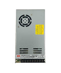 Bulletproof Design Ac To Dc Switching Power Supply 4.2V 60A Adjustable Enclosed metal housing with cooling fan and terminals.