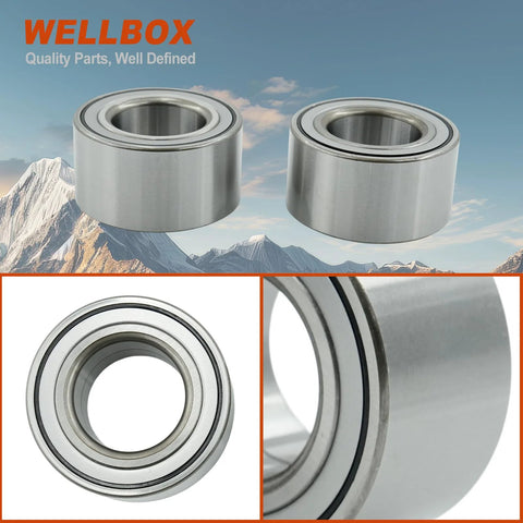 2 Pack Front Wheel Hub And Bearing Assembly 510055 for Hyundai Accent 2000 2017 Elantra 1996 2000 close-up view