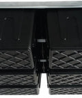 Overhead Garage Storage System With One Or Two Six Tote Sets Using Greenmade 27 Gallon Totes Sold By Costco Patent Protected Design