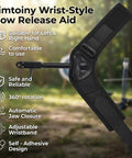 360 Degree Rotating Caliper Bow Release For Compound Bow Ambidextrous Archery Release with Oxford Fabric Wrist Straps