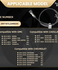 Front And Rear Wheel Speed Sensor Abs Package For Gm Trucks Suv 2 Piece Straight Up Durable OEM with compatibility details for GMC Cadillac.