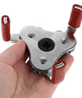 Professional Aluminum Alloy Smoke Transducer Removal Tool For Sensor Adjustment And Fire Safety Maintenance Kit That Seriously Slays The Repair Game Today, held in hand, showcasing anti-slip design.