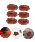 Realistic Walnut Miniature Pecans Set Ten Pieces For DIY Decor And Fake Food Props Totally Cute Mini House Accessories Nut Models