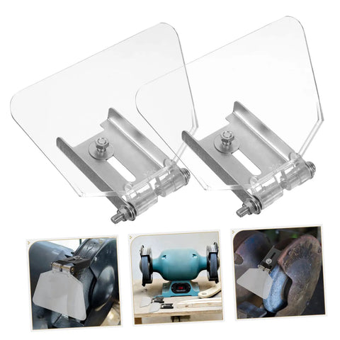 Stainless Steel Bench Guard Set, 20 Pack, Heavy Duty Tough As Nails Impact Resistant Safety Shields for construction benches.