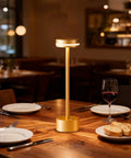 Cordless Table Lamp With Aluminum Touch Control Rechargeable 4000mAh Battery Warm 3000K LED Lit Hand Painted Modern Accent Light For Home Decor Desk Reading Dining Bedroom Perfect Gift on dining table
