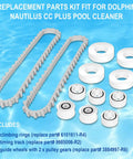 Climbing Ring Timing Track Guide Wheel Replacement Kit For Dolphin Nautilus CC Plus Robotic Pool Cleaner components