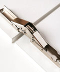 Hidden Cabinet Door Hinges 90 Degree Invisible Folding Hinge 4 Pack With No Visible Hardware for Flush Mount Doors, front view
