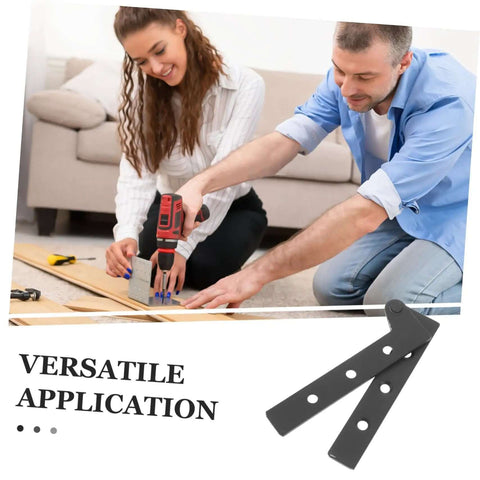 Two Pack Heavy Duty Pivot Hinge Hidden Door Hardware For Secret Doors Easy Install Kit built for versatile application