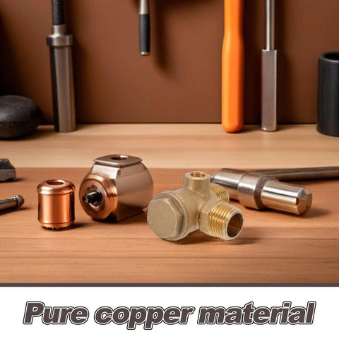 20mm Metal Air Compressor Check Valve With Easy Install And Flexible Pipe Connections For Quiet Smooth Operation And Efficient Performance One Way Inline Valve With Copper Design For Precision Pneumatic Systems And Universal Fit, pure copper