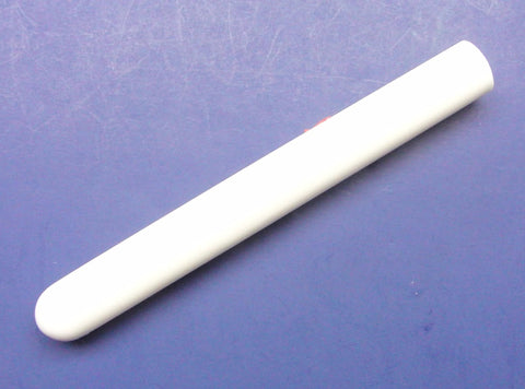 Ceramic protection tube sheath for K-type thermocouple, white, 8 inch long