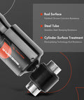 Volvo Cab Shock Absorber Gas Type For VAH VHD VN VNL VNM VNX VT Sleeper Cab Close-up on Rod and Cylinder Design