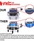 Front Hub Assembly Set of 2 for Impala Allure Aurora Bonneville LeSabre Century Seville 5-Lug with ABS, comparison with other brands