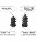 Rubber nails with spiral screws from 61 Piece Tire Repair Kit With Rubber Nails And Spiral Screws For Cars Trucks Motorcycles And Tractors