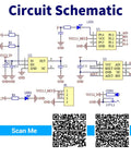 Circuit schematic for Cool Hands On Levitation Kit With Ultrasonic Standing Wave Controller Soldering Learning Pack