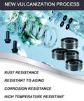 Premium Lawn Mower Seat Spring Kit With Silicone Gasket Upgrade - rust-resistant components and new vulcanization process