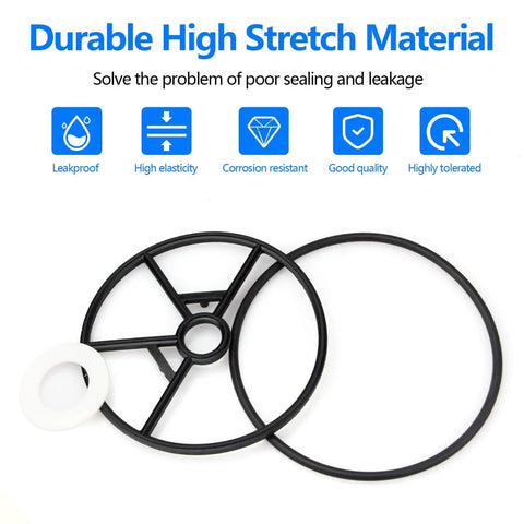 Replacement Gasket Rebuild Kit For Hayward Variflo XL Valve One And A Half Inch Multiport System SP714T SPX0714CA O Ring Gasket
