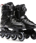 All Terrain Inline Skates for Adults Unisex Men Women Teens Outdoor and Indoor Roller Blades Durable PP Shell Aluminum