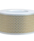 Intake Air Filter Replacement Direct Fit For Becker Vacuum Pump VTLF VXLF Series 2.200, 2.250, 2.360 Replaces 90951200000 909512 With 99 Percent Filtration At 2 Microns Paper Cartridge