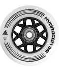 90mm ILQ9 Wheel Set With Hydro SE Bearings Eight Pack For Roller Skates, Premium Upgrade Kit With Superior Grip And Durability