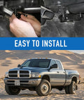 Installation of Heavy Duty Aluminum Temperature Door Servo Coupling for Dodge Ram 1500 1999 2001 and Ram 2500 3500 1999 2002