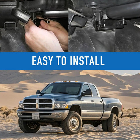 Installation of Heavy Duty Aluminum Temperature Door Servo Coupling for Dodge Ram 1500 1999 2001 and Ram 2500 3500 1999 2002