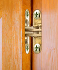 Six Pack Concealed Cabinet Hinges Self Closing 1.64 By 1.3 Inches Invisible Quiet Hinges for Kitchen Cabinets and Furniture Silent Soft Close