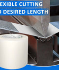 Pro Grade Urethane Die Protection Film For Press Brake Bending roll with metal sheet and machine edge