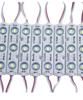 Bright White 200 Pack 3 LED Sign Modules With 5630 5730 SMD LEDs 40 to 45LM Per LED Waterproof With Peel and Stick Adhesive Backing