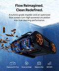K70 Robotic Pool Cleaner With 7 Hour Battery Life, Cordless Vacuum, Turbo 200 Percent Suction, Smart 3D Navigation, in pool