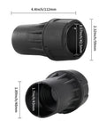 Two Pack Universal Quick Connector One And A Quarter Inch Dust Collection Adapter for shop vac hoses and power tools, front view.