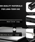 Hella Tight Brake Booster Adjustment Tool With Magnetic Aluminum Body And Adjustable Pin for precise measurement of master cylinder length.