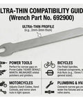 692900 Replacement Polisher Wrench for 7424XP 7424 7335 7336 97355 97366 Random Orbit Sanders Ultra Thin Metal Spanner