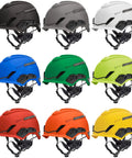 H1 V-Gard Safety Helmet With Fas-Trac III Ratchet Suspension, Polyethylene Shell, various colors, superior impact protection