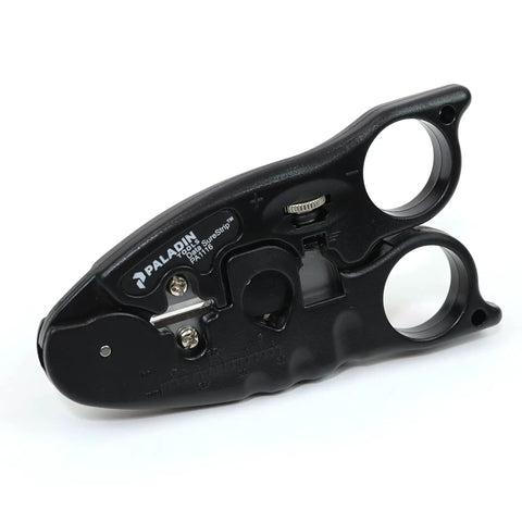 Pro Grade Network Cable Cutter And Wire Stripper Tool For Ethernet And POE Cabling cuts and strips CAT3 to CAT6 UTP and STP cables